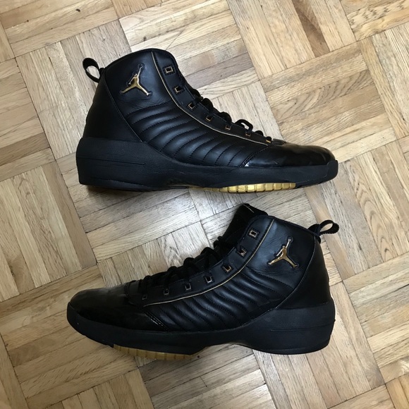 jordan 19 se black metallic gold